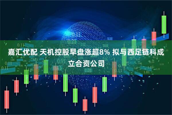 嘉汇优配 天机控股早盘涨超8% 拟与西足链科成立合资公司